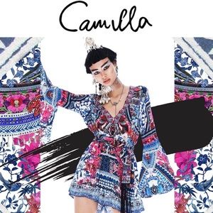 Camilla ~ Kaili with Love Wide Sleeve Playsuit